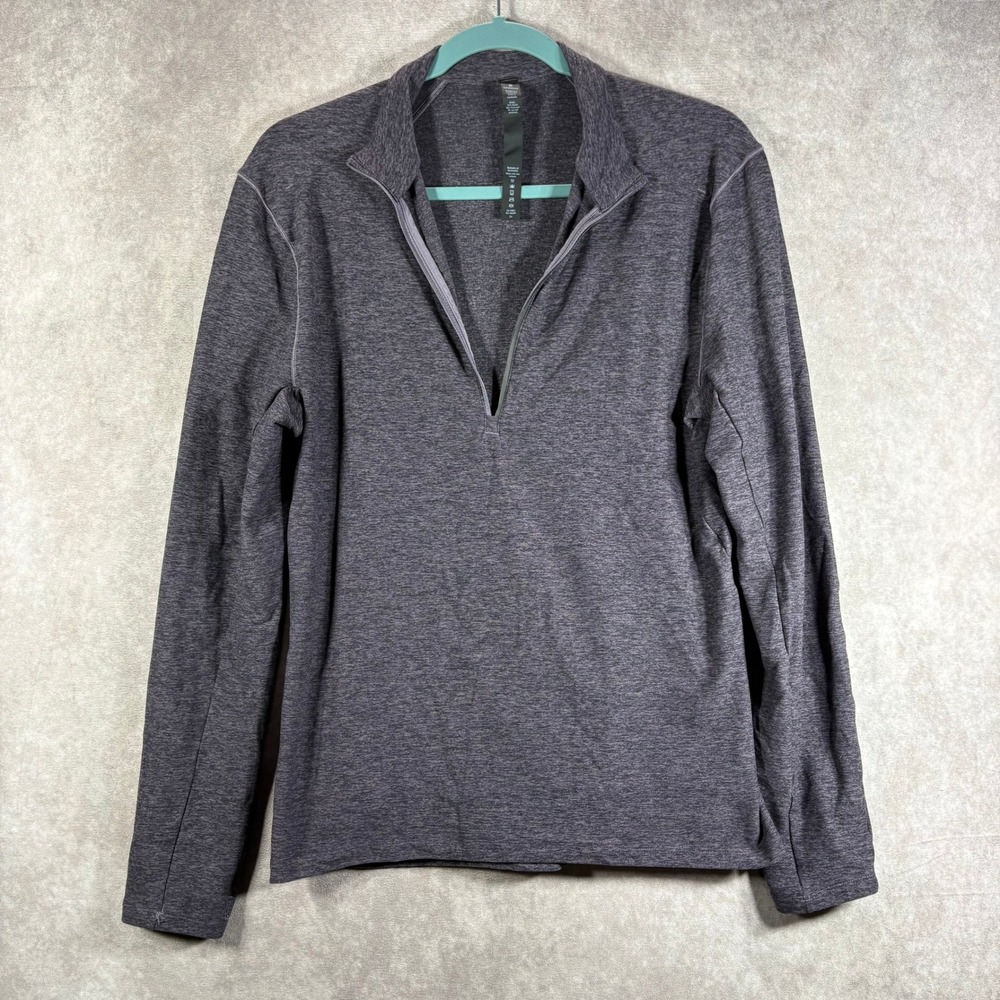Lululemon Quarter Zip Women S Purple Metal Vent Tech Pullover Long Sleeve Gym